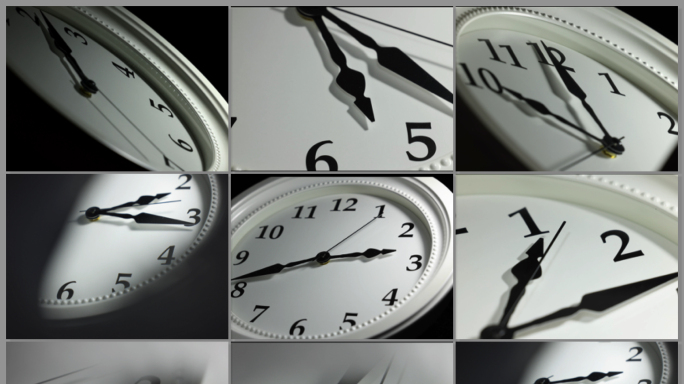 时间流逝时间钟表