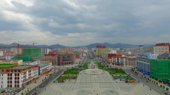 甘南藏族自治州合作羚羊广场城市