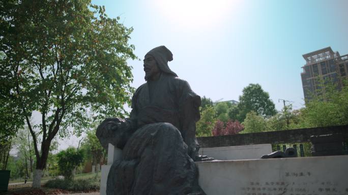 三苏父子雕像