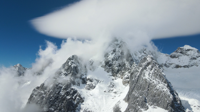 4k云南丽江玉龙雪山