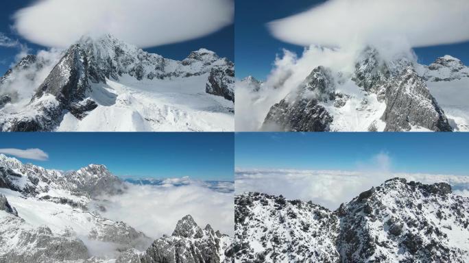 4k云南丽江玉龙雪山