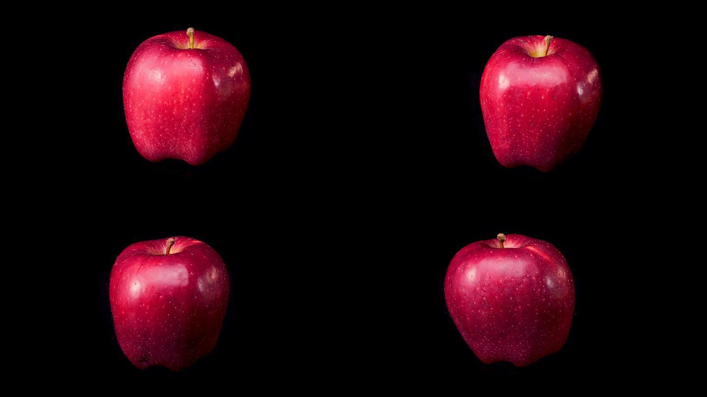 红苹果旋转——无需循环