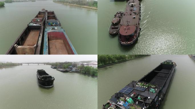 中运河货船（4K50帧）