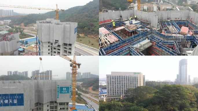 建设中的高楼大厦