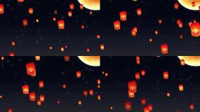 祈福背景视频素材下载 祈福背景ae模板下载 Vj师网
