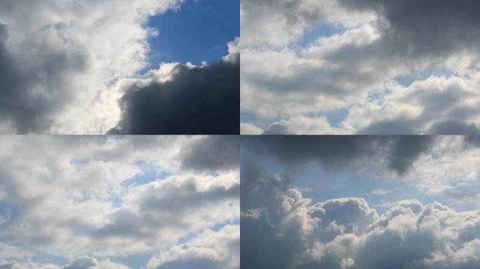 多云、云、云朵、厚重的云、白云、流云