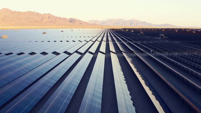 太阳能农场可持续资源经济自然