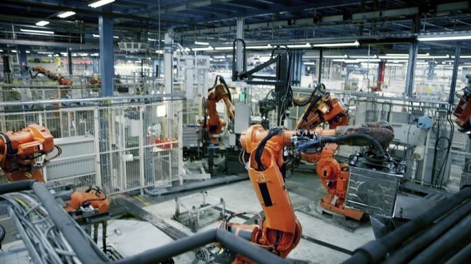 智能机器人生产线机械化生产流水线设备自动