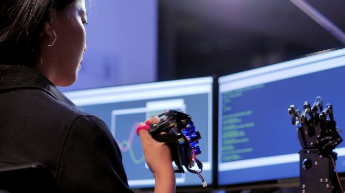 开发科技机器人电人体肢体机器人