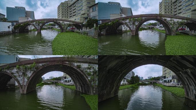 湖州吴兴桥中桥潮音桥古迹文化