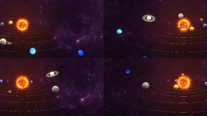 太阳系宇八大行星