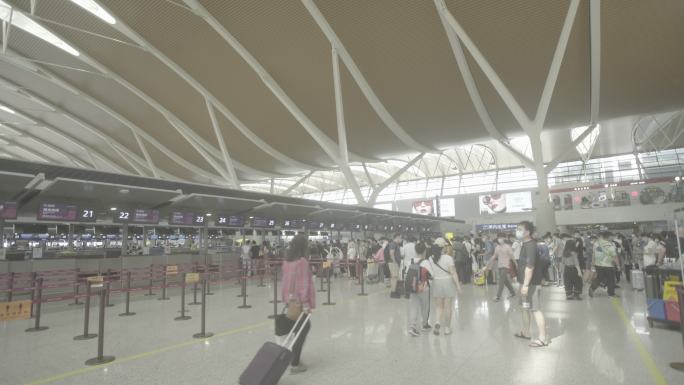 原创S-LOG3浦东机场航站楼4K