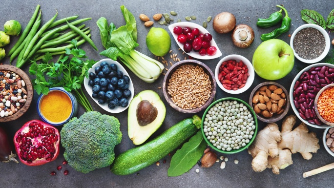 健康食品蔬果瓜果营养均衡