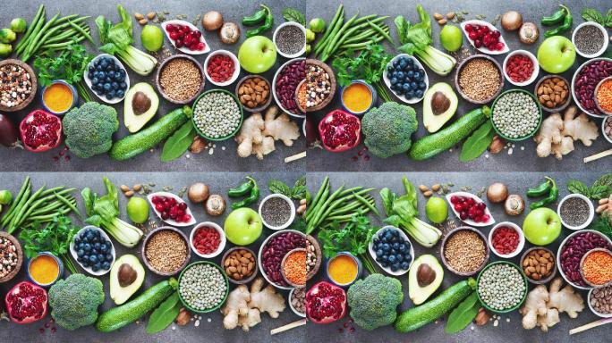 健康食品蔬果瓜果营养均衡