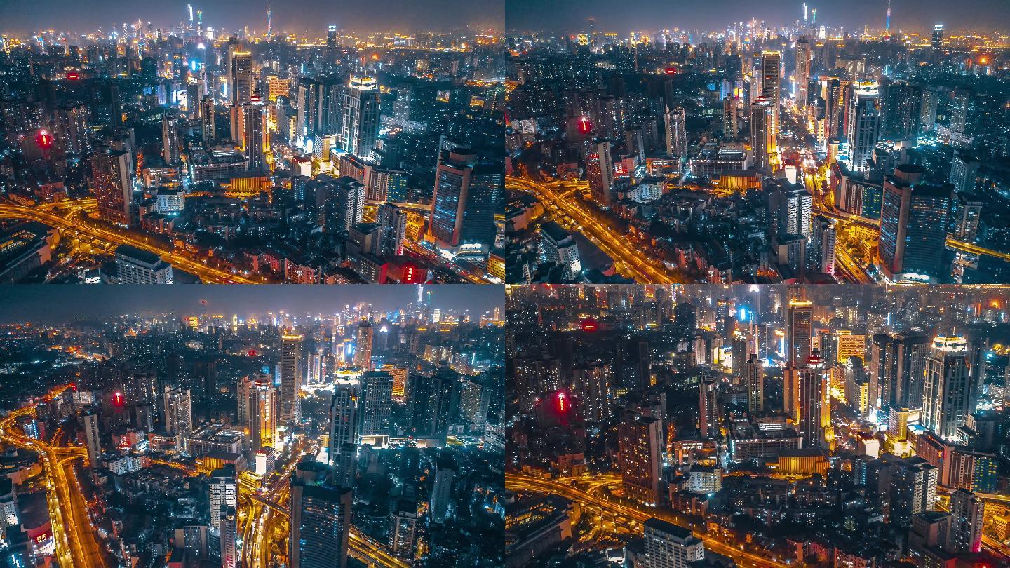 广州夜景延时广东电视台夜景延时