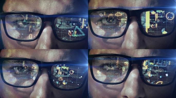 虚拟显示眼镜VR智慧数字化信息化网络化科