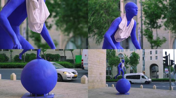 以色列欧洲街头艺术品雕塑