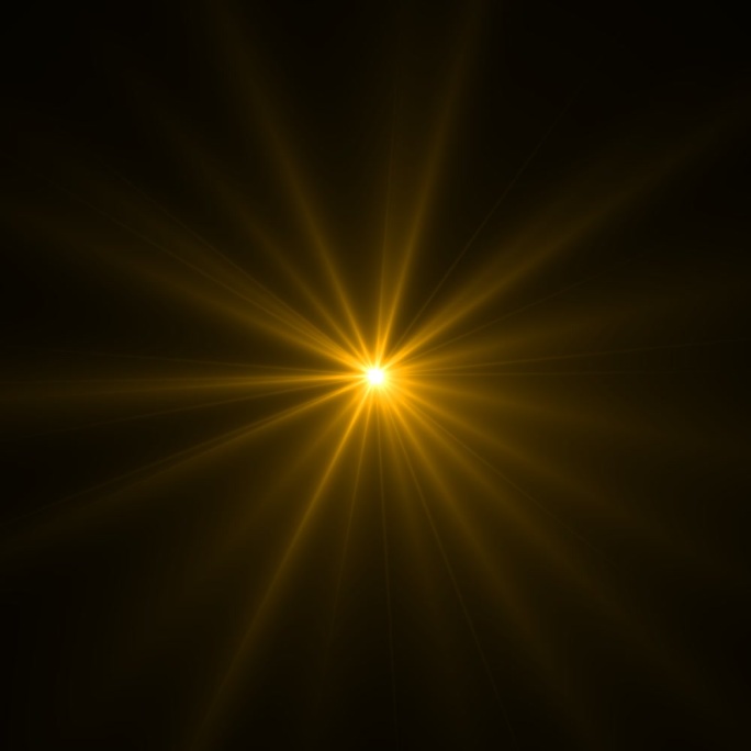 金色点光源射线-循环带通道1