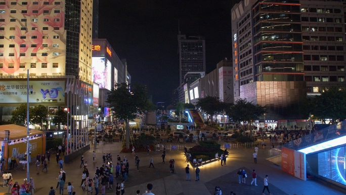 华强北夜景-赛格广场-华强北电子世界