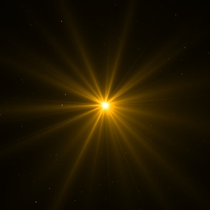 金色点光源射线-循环带通道2