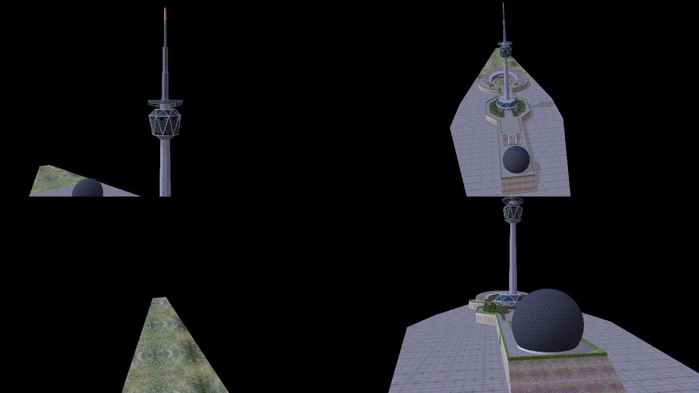 西安电视塔3D模型