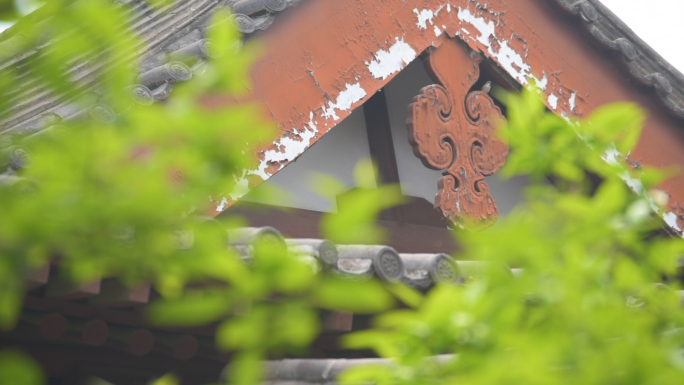 中国寺庙古建筑大气唯美空镜实拍视频素材