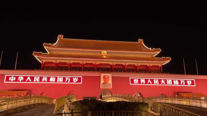 原创拍摄天安门夜景