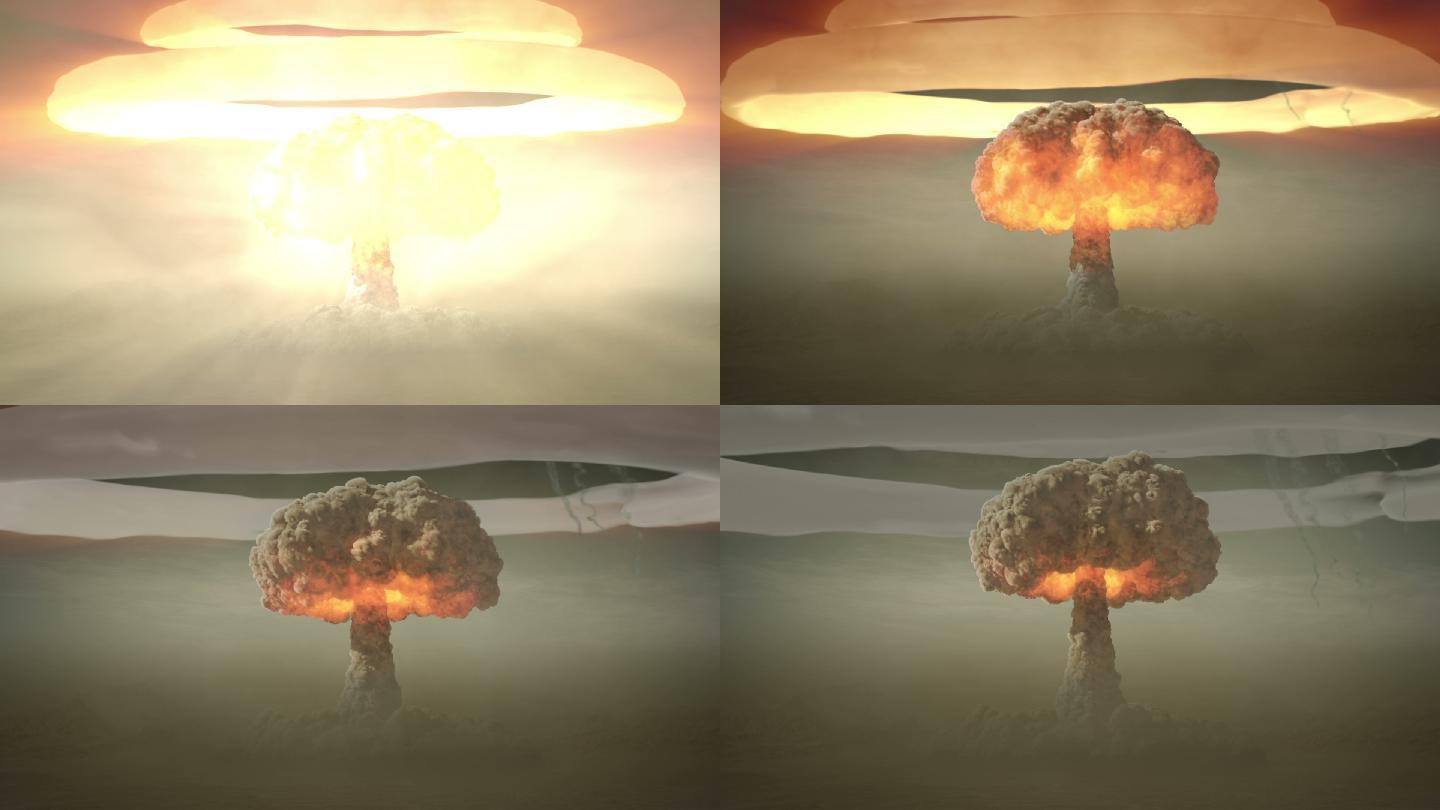 核弹动画特效灾难世界末日