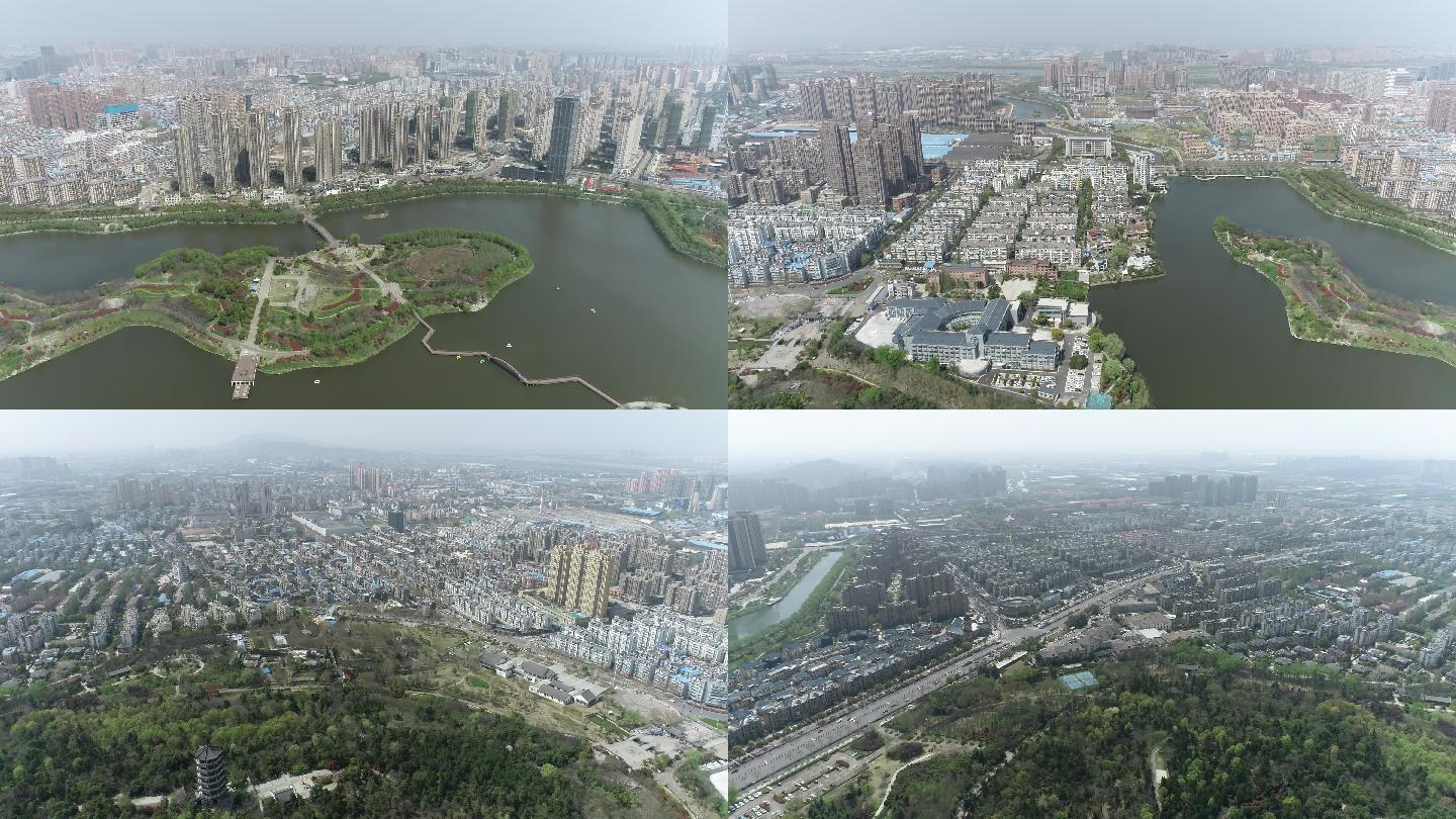 蚌埠城市航拍（4K50帧）