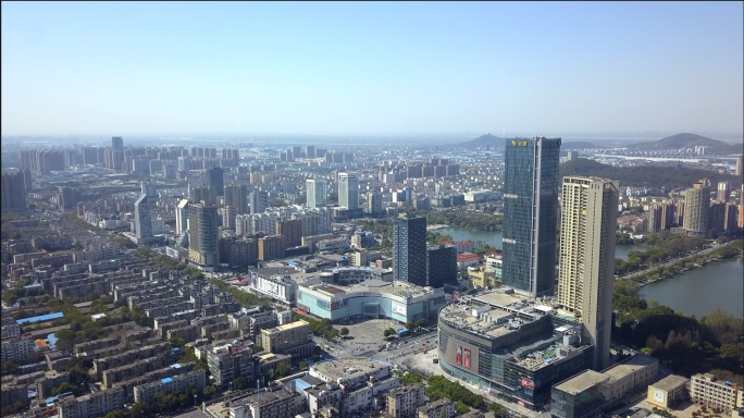 【4K】马鞍山花山区大景