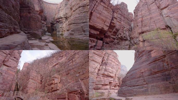 4K太行山大峡谷嶂石岩风景区