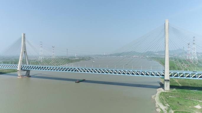 铜陵长江公铁大桥（4K50帧）