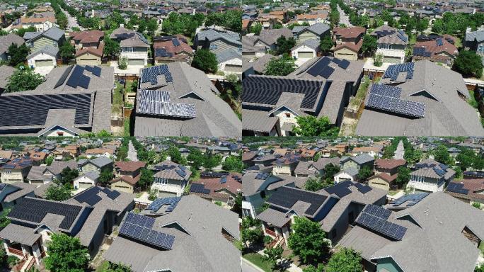 屋顶太阳能电池板房顶家用光能光伏发电农村