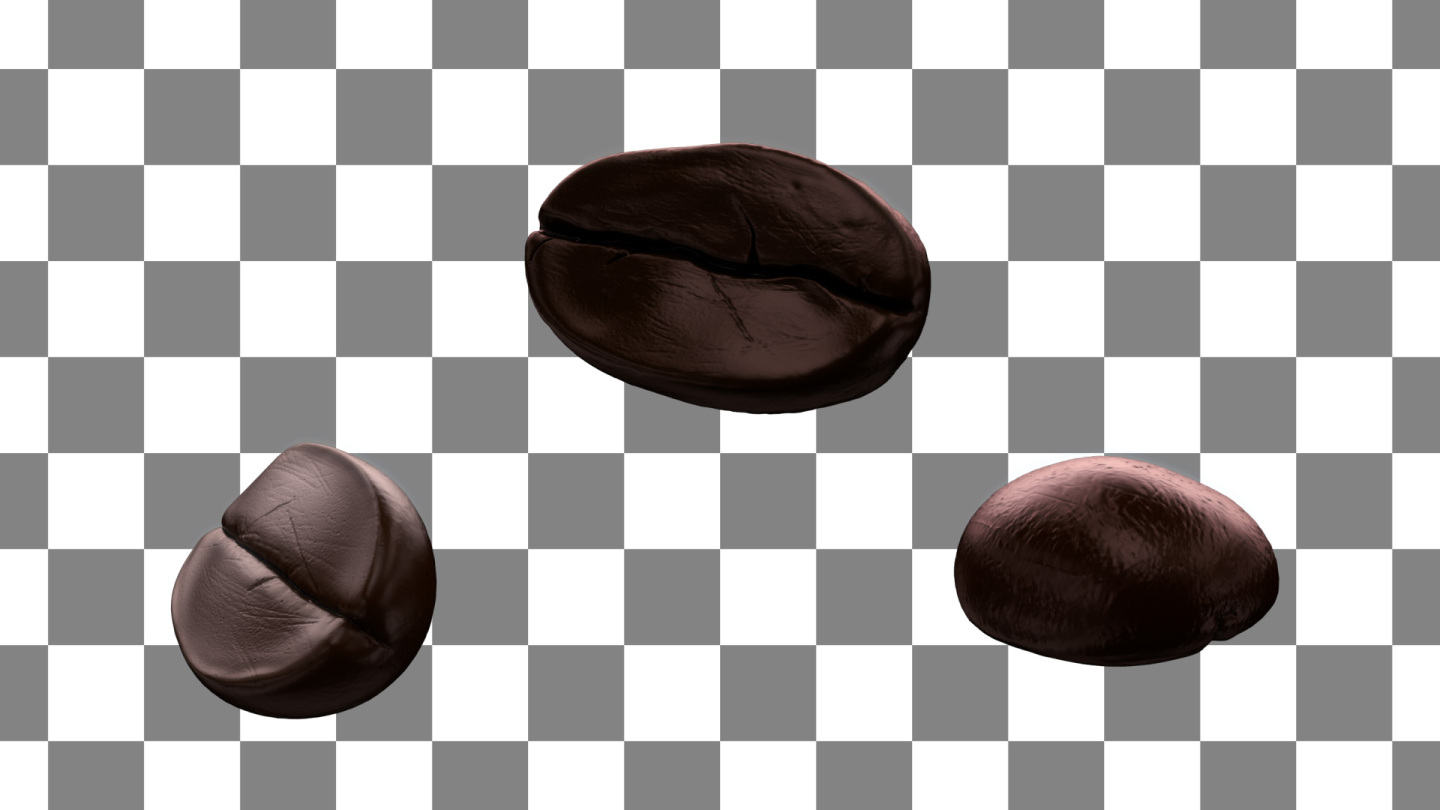 咖啡豆粒子替代3款