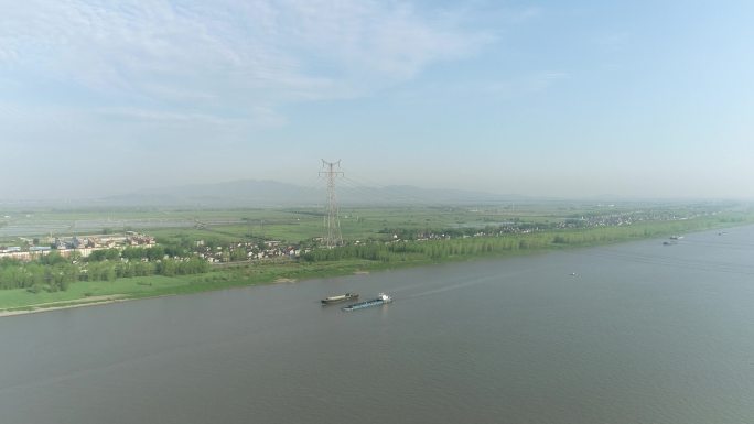 长江高压电网铁塔（4K50帧）