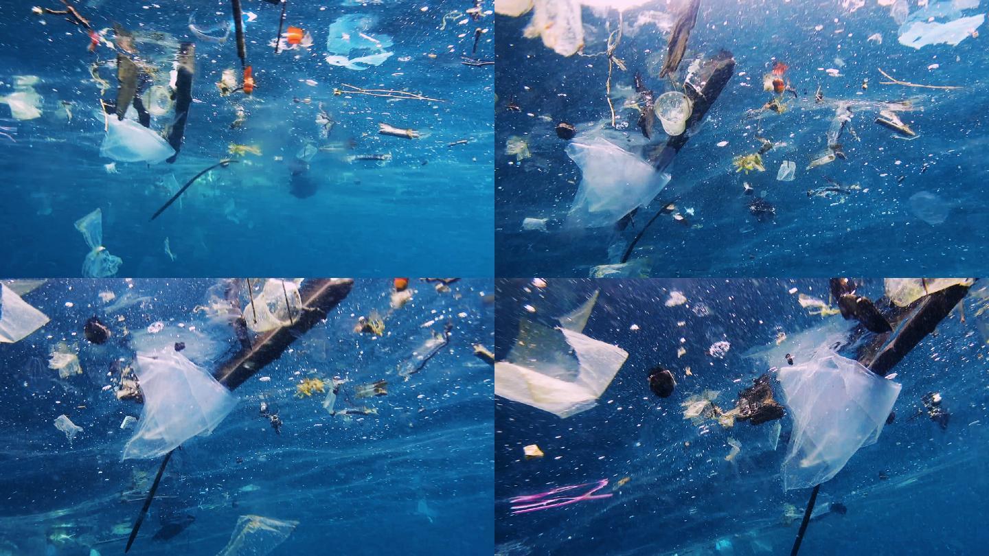 环境问题：海洋中的一次性塑料