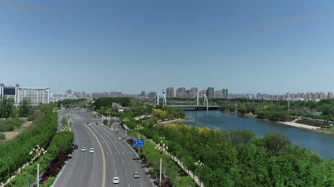 京杭大运河航拍4k