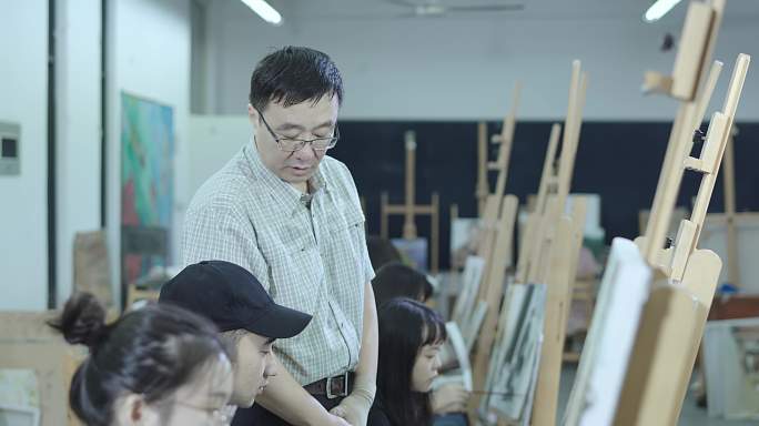 【4k】油画国画教学