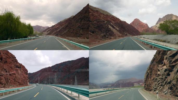 新疆奥依塔克红山公路段全程15分钟