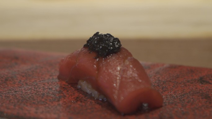 日式日料日本料理日餐馆厨师制作鱼生寿司5