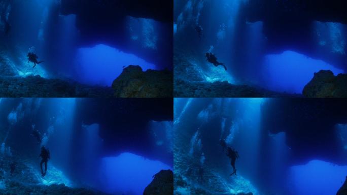 海底洞穴