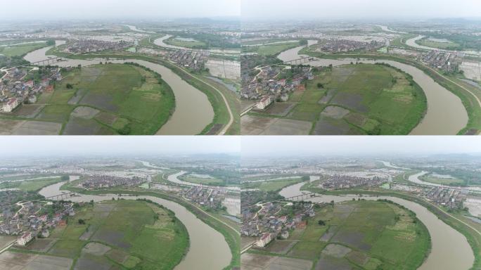 江西河流地貌村庄（4K50帧）