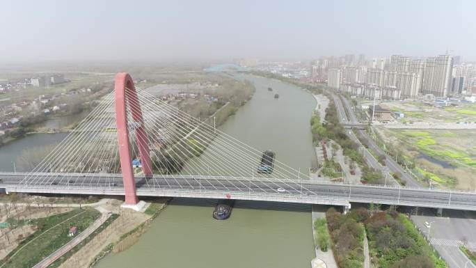 泗阳大桥中运河（4K50帧）