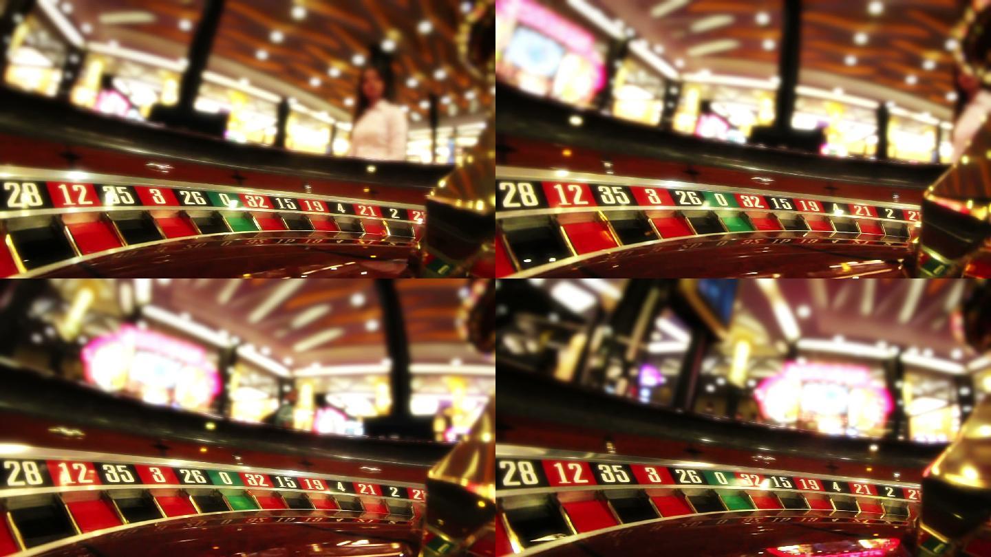 赌场赌场赌桌转动