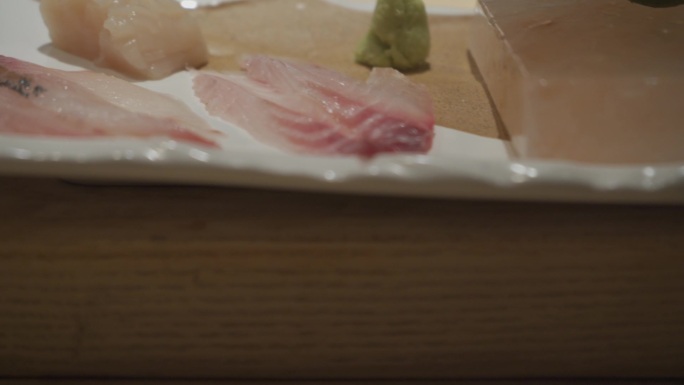 日式日料日本料理日餐馆厨师鱼生寿司装盘1