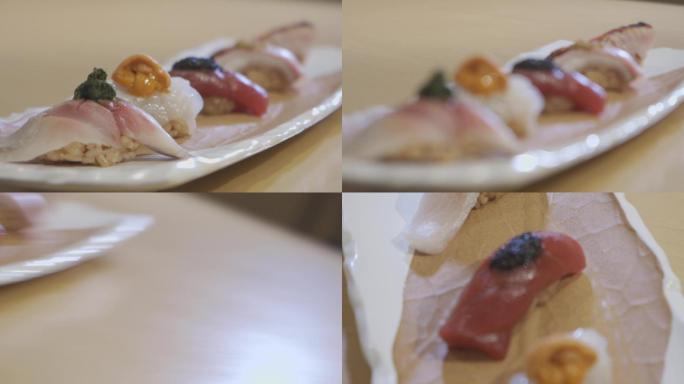 日式日料日本料理日餐馆厨师鱼生寿司装盘
