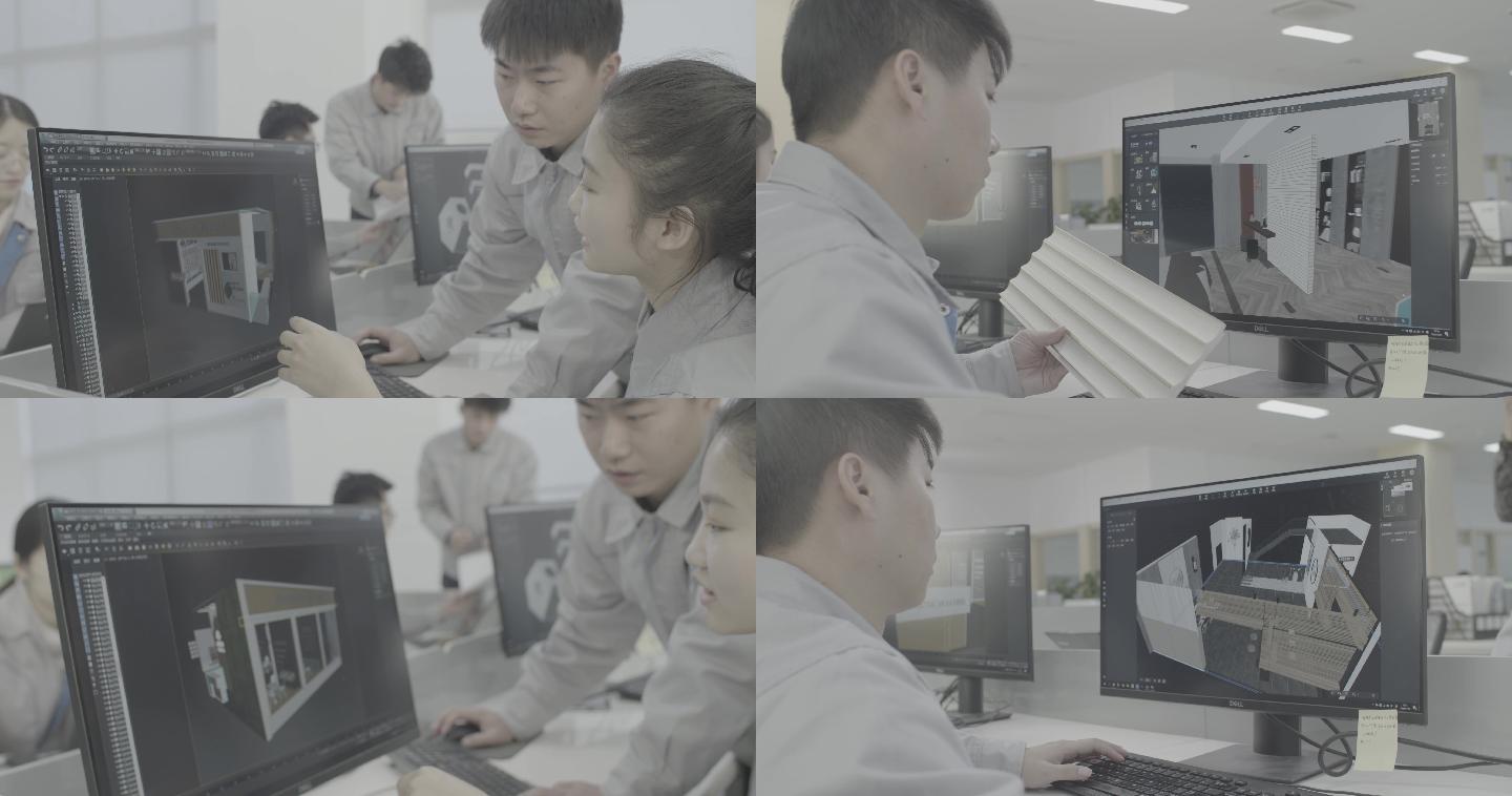 【有版权】4K三维空间BIM设计团队mp