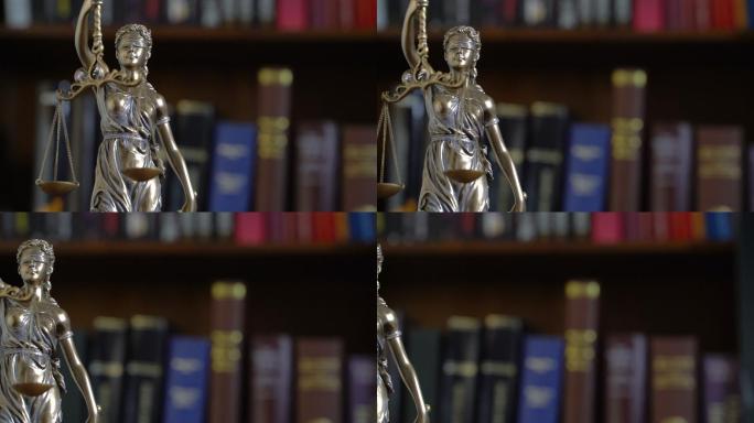 法律概念形象与法律书籍正义尺度