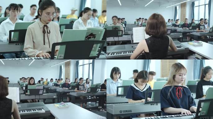 【4k】电子琴教室
