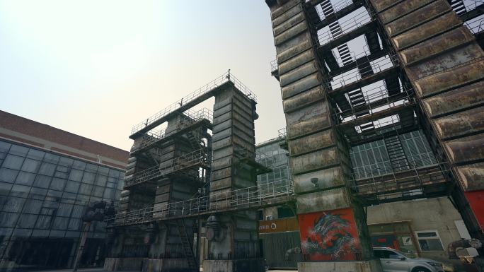 原创拍摄北京798艺术区老工业回忆